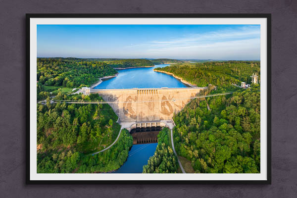 Poster / Kunstdruck | Rappbodetalsperre im Harz Gebirge