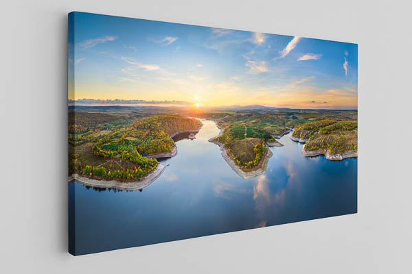 Leinwand | Blick vom Rotestein im Harz