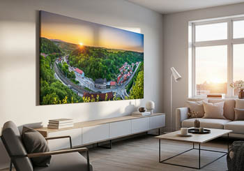 Wandbild | Rübeland im Harz bei Sonnenuntergang