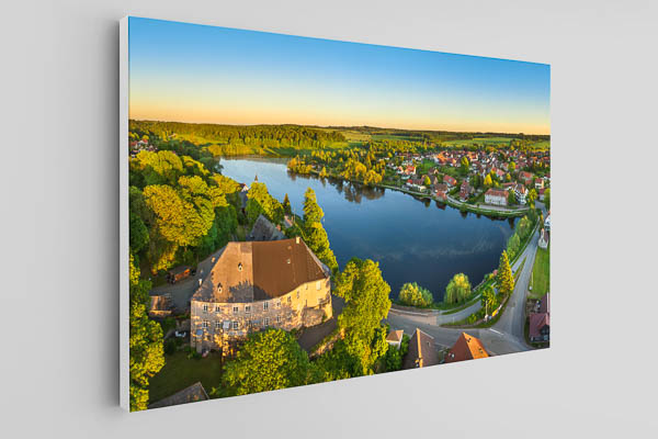 Canvas | Panorama of Stiege Castle in Harz