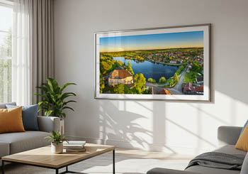 Wall Art | Panorama of Stiege Castle in Harz