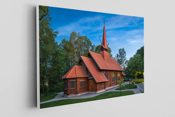 Leinwand | Stabkirche Stiege im Harz