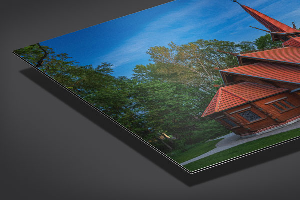 Alu-Dibond | Stabkirche Stiege im Harz