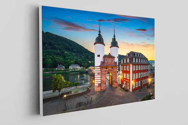 Canvas | Bridge gate in Heidelberg