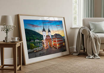 Wall Art | Bridge gate in Heidelberg
