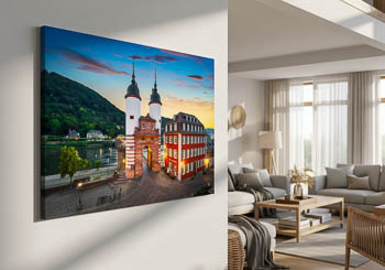 Wall Art | Bridge gate in Heidelberg