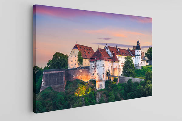 Canvas | Castle Hellenstein in Heidenheim an der Brenz