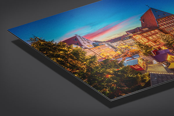 Metal Print | Christmas market in Hildesheim