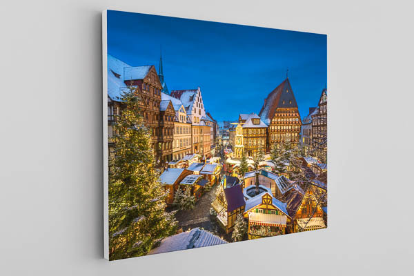 Leinwand | Weihnachtsmarkt in Hildesheim