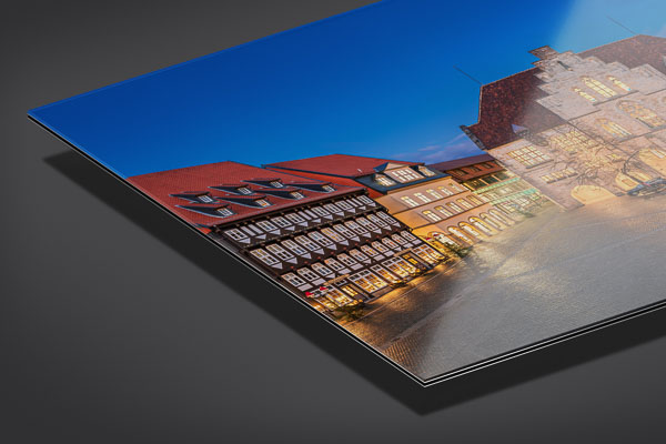 Acrylic Glass | Market square and Town Hall of Hildesheim