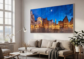 Wandbild | Historischer Marktplatz von Hildesheim