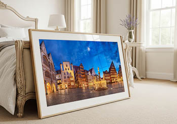 Wall Art | Panorama of the market square of Hildesheim
