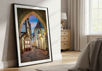 Wandbild | Altstadt von Hildesheim