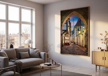 Wandbild | Altstadt von Hildesheim