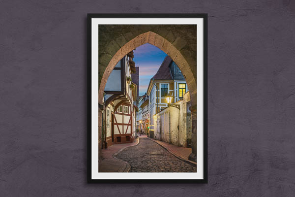 Poster / Kunstdruck | Altstadt von Hildesheim