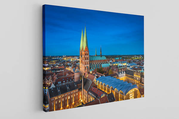 Leinwand | Marienkirche in Lübeck