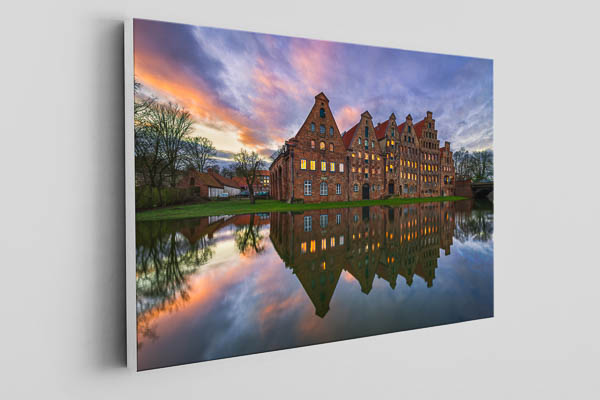 Canvas | Salzspeicher buildings in Lübeck