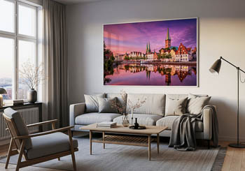 Wall Art | Sunset in Lübeck