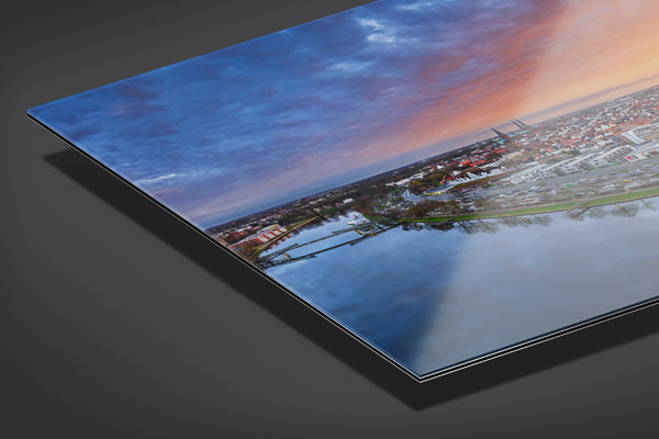 Acrylic Glass | Seven church towers of Lübeck