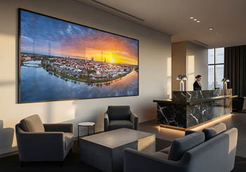 Wall Art | Seven church towers of Lübeck