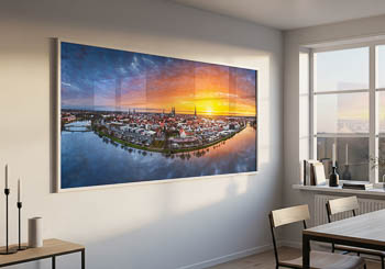 Wall Art | Seven church towers of Lübeck