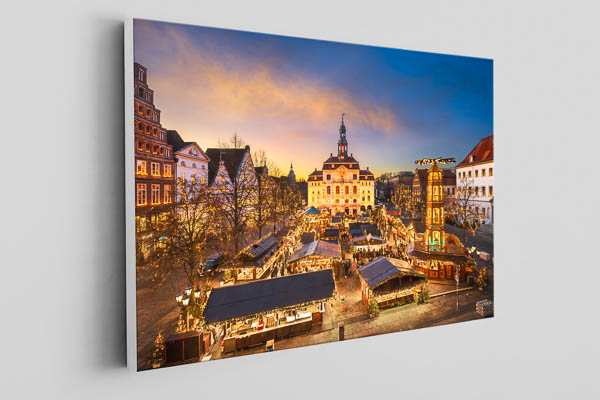 Canvas | Christmas market in Lüneburg