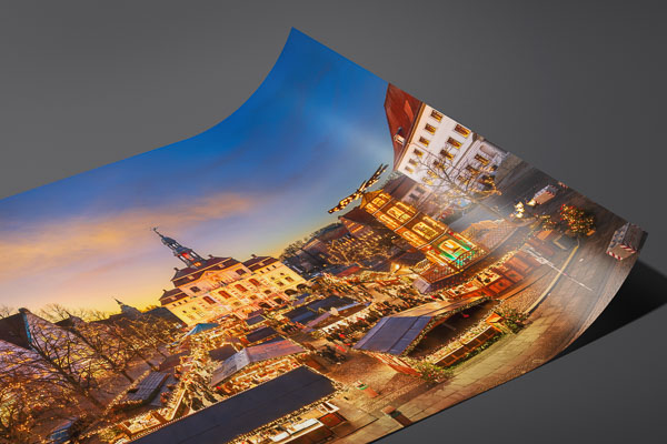 Fine Art Print | Christmas market in Lüneburg