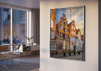 Wall Art | Historic buildings in Lüneburg