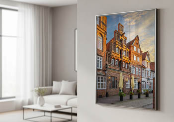 Wall Art | Historic buildings in Lüneburg