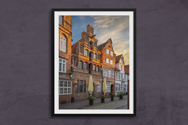 Poster / Kunstdruck | Historische Gebäude in Lüneburg