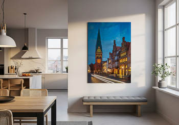 Wall Art | Old town of Lüneburg