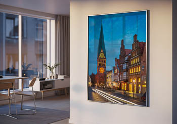 Wandbild | Altstadt von Lüneburg