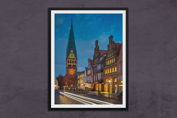 Poster / Kunstdruck | Altstadt von Lüneburg