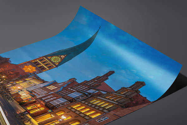 Kunstdruck / Poster | Altstadt von Lüneburg