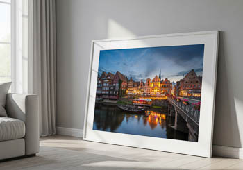 Wall Art | Stintmarkt in Lüneburg