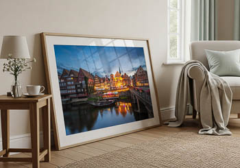 Wandbild | Stintmarkt in Lüneburg