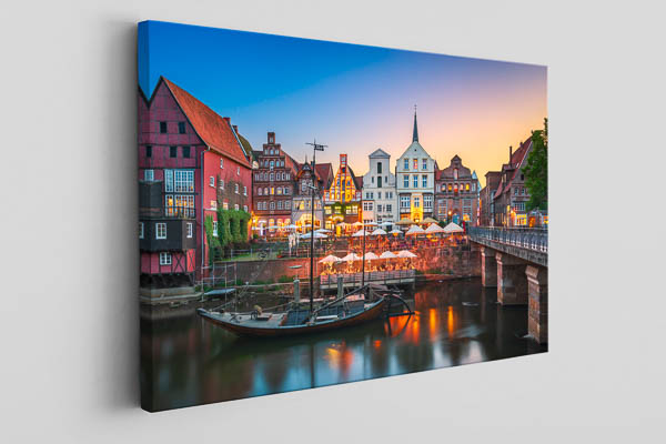 Canvas | Stintmarkt in Lüneburg