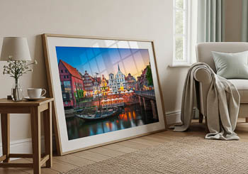 Wandbild | Stintmarkt in Lüneburg