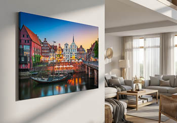 Wandbild | Stintmarkt in Lüneburg