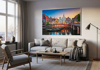 Wandbild | Stintmarkt in Lüneburg