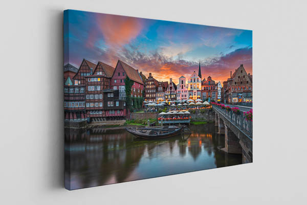 Canvas | Stintmarkt in Lüneburg