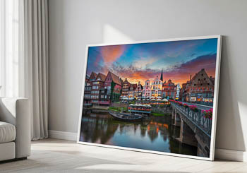 Wandbild | Stintmarkt in Lüneburg