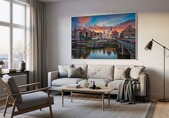 Wall Art | Stintmarkt in Lüneburg