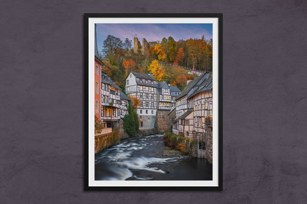 Fine Art Print | Monschau in autumn