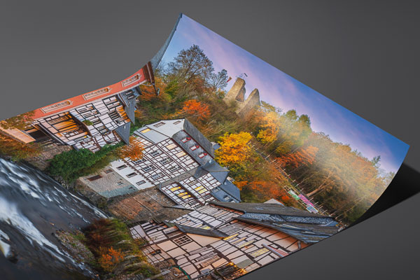 Fine Art Print | Monschau in autumn