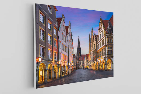 Leinwand | Prinzipalmarkt in Münster