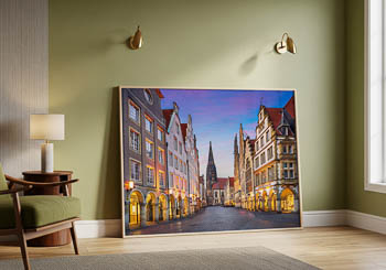 Wandbild | Prinzipalmarkt in Münster