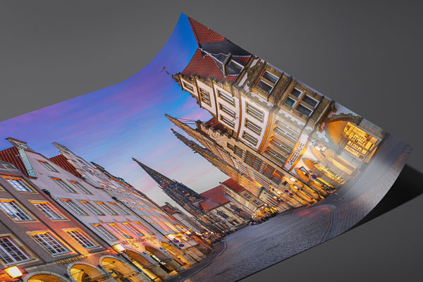 Kunstdruck / Poster | Prinzipalmarkt in Münster