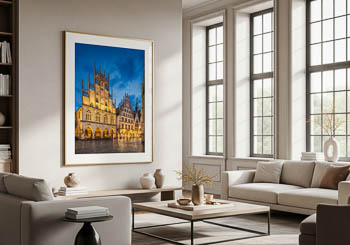 Wandbild | Rathaus von Münster