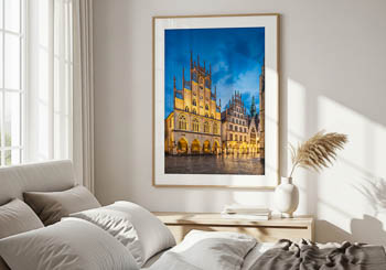 Wandbild | Rathaus von Münster